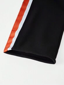 SHEIN Tween-Mädchen Set aus Weste mit Buchstabendruck, Jacke und lässiger Hose