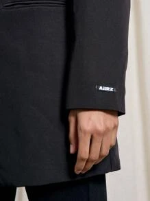 AiiRZ Oversized Blazer And Flare Trouser Set - Black - View 4