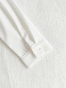 Souflis Souflis 2pcs Baby Boys/Toddlers Formal Classic Elegant Little Gentleman Academy Knitted Cable Vest Shirt Collar Mock Layered Top Shorts Set, White Shirt, Blue Vest, White Trousers