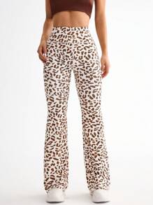 SHEIN High Waist Slimming & Tummy Control Casual Peach Butt Yoga Leggings, Fitness, Sports, Stretchy & Comfortable