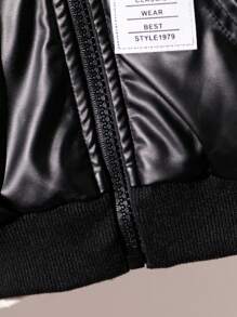 Baby Girl Zip-Up Hooded Fleece Jacket With Pockets