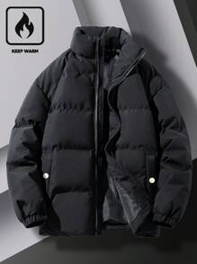 Manfinity Hypemode Men's Padded  Jacket - Black - View 1