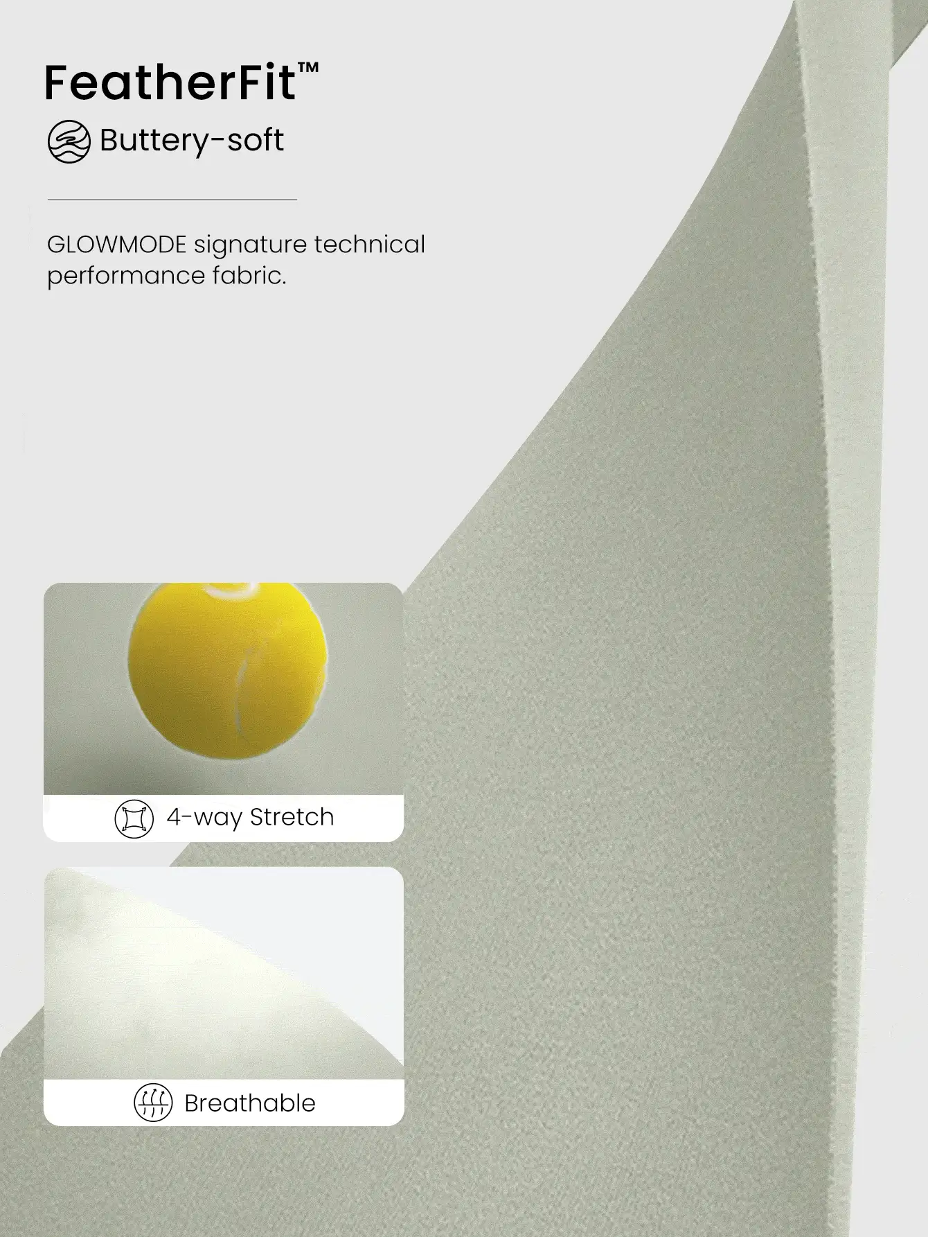 GLOWMODE FeatherFit™ Slim-It Streamline Performance Secure Pockets Zip Up Long Sleeve Jacket Low Impact Yoga Daily Fall