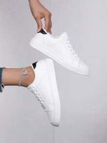 Zapatillas deportivas para adolescentes de nueva llegada primavera 2025, con diseño de moda y tendencia, estilo minimalista y ligereza, zapatillas deportivas para correr al aire libre para niños