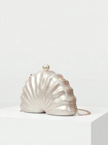 MOTF PREMIUM 仿珍珠 KISS LOCK 手拿包