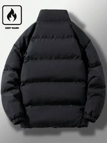 Manfinity Hypemode Men's Padded  Jacket - Black - View 2