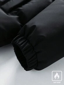 Manfinity Hypemode Men's Padded  Jacket - Black - View 3