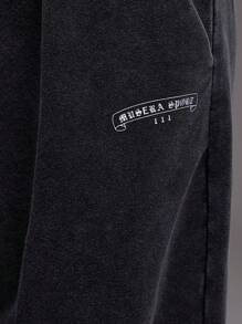 Musera Sport Pantalones deportivos anchos de pernera ancha, lavados para vacaciones, pádel, tenis, pickleball