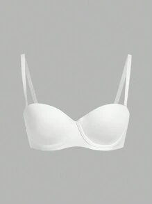 Ocili مجموعة 3 قطع من حمالات الصدر الخفيفة الناعمة الكاملة التغطية ذات الدعم الخفيف العارضة، للصدر الصغير، طراز رقيق للصيف - متعدد الألوان - مشاهدة 5