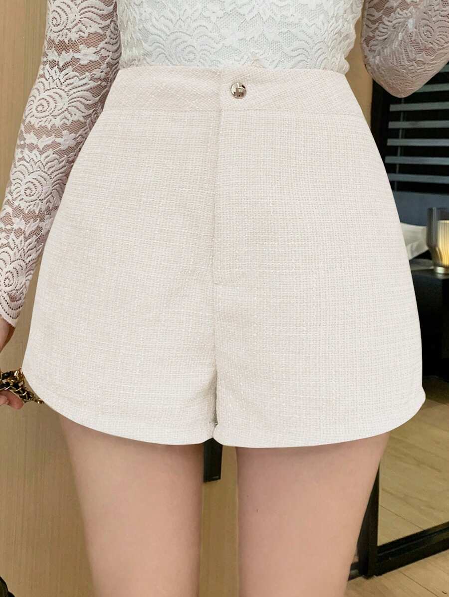 DAZY 女士休闲纯色宽松短裤