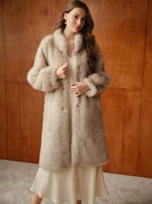 MOTF PREMIUM FLUFFY LONG COAT, AUTUMN/WINTER