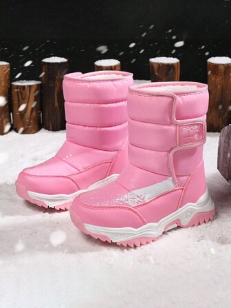 Winter High-Top Warm Thermal Lined Anti-Wind Comfortable Children Boots