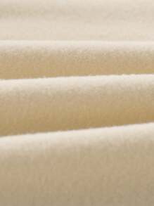 Young Boys Solid Color Splice Cuff And Hem Long Sleeve And Pants Fleece 2 Pieces Pajama Set - Multicolor - View 3