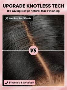 ALL READY WIG Peruka Bob z falowanymi włosami, wstępnie wybielona, wstępnie oskubana, wstępnie przycięta, topiona, 250% gęstości, 9x6, Wear&Go, bez kleju, spersonalizowana, luźna, falowana, 100% ludzkich włosów, 9AM HAIR