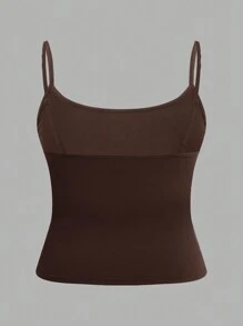 SHEIN EZwear 大码休闲简约多色女式背心，适合夏季