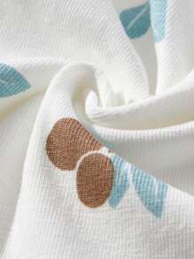 7pcs/Set Baby Boy Teething Bibs, Dinosaur & Polka Dot & Striped Print