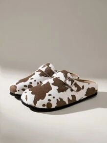 Solecia Giày đế bằng thường ngày cho nữ, tối giản và thời trang để mặc hàng ngày trong ngày lễ tình nhân - màu nâu - Xem 3