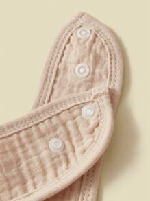 7 件装 女婴纯棉毛巾布围兜，柔软口水巾，粉色 - 彩色 - 查看 5