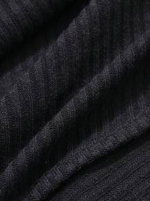 Dazy Plus Plus Size V-Neck Solid Color Cut-Off Lace-Up Long Sleeve T-Shirt, Spring/Summer,Fall Clothes