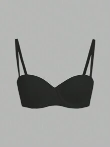 Ocili مجموعة 3 قطع من حمالات الصدر الخفيفة الناعمة الكاملة التغطية ذات الدعم الخفيف العارضة، للصدر الصغير، طراز رقيق للصيف - متعدد الألوان - مشاهدة 3