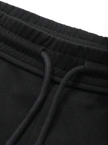 DAZY 女士休闲纯色抽绳腰喇叭裤，百搭秋冬季