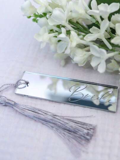 20 Peças/Conjunto Cartões de Lugar de Espelho Acrílico Dupla Face com Borlas 5,3*1,57 polegadas, Branco para Nomes, Decoração de Evento, Nomes de Lugares para Festa, Espelho Prata/Dourado, Lugares de Assentos, Dia dos Namorados, Dia das Mães, Aniversário, Lembrancinhas de Festa, Decoração de Dia dos Namorados, Páscoa, Decorações de Formatura, Itens de Casamento, Presentes para Madrinhas, Vestimenta de Festa, Decoração de Casamento, Lembrancinhas de Casamento para Convidados, Presentes, Decorações de Festa de Chá de Bebê, Chá de Panela, Suprimentos de Festa, Decoração de Quarto, Decoração de Outono, Decorações de Natal, Natal, Volta às Aulas