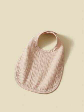 7pcs Baby Boys' Bibs, 100% Cotton Soft Gauze, Drool Bib, Blue Color