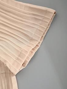 Manfinity Homme Men Solid Button Up Shirt & Drawstring Waist Pants Without Tee, Men Co Ord Set, Casual Two Piece Set Men, Cozy Outfits