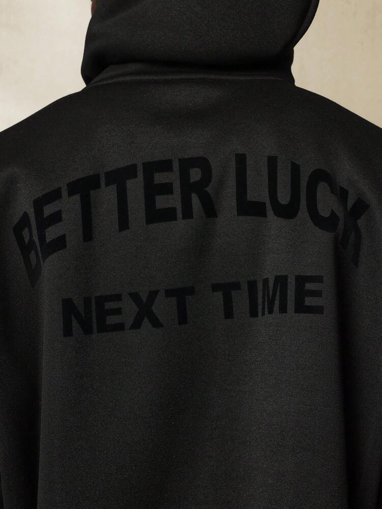 Streetwear Urban Statement Oversized Pullover Hoodie Back Print Graphic