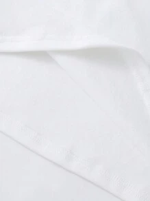 Tween Girls Solid Color Puff Sleeve Square Neck Blouse