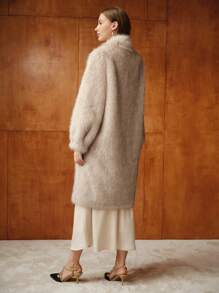 MOTF PREMIUM FLUFFY LONG COAT, AUTUMN/WINTER