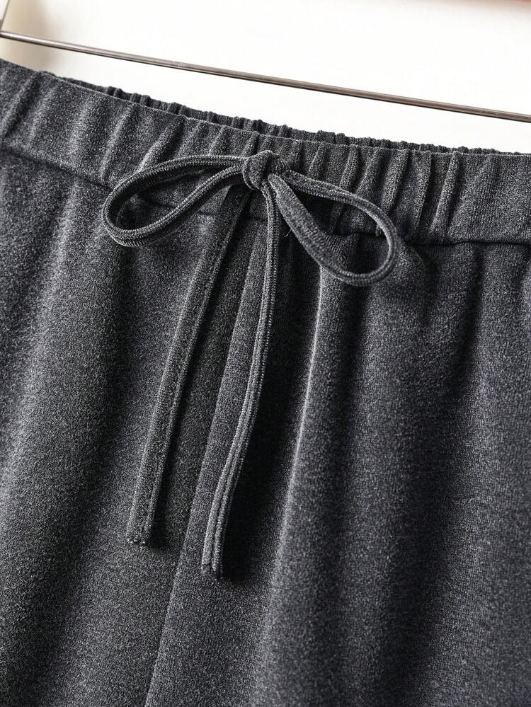 Women's Stitched Snowflake Flared Pants For Autumn & Winter