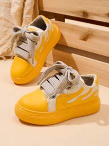Boys' Comfortable Fashionable Casual Lightweight Sports Sneakers For School & Outdoor, Summer/Autumn