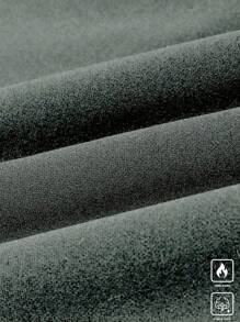 Manfinity Hypemode 带拉链口袋的羊毛连帽夹克，男士，冬季 - 灰色 - 查看 5