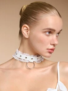 SHEIN BAE Kant & Minimalistische Lichtgewicht Luxe Niche Casual Choker