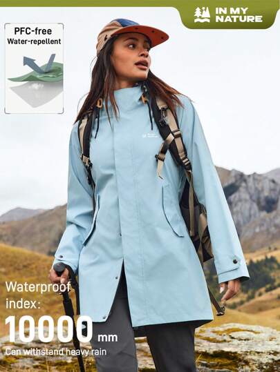In My Nature 女士休闲户外拉链连帽夹克