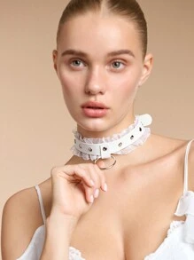 SHEIN BAE Kant & Minimalistische Lichtgewicht Luxe Niche Casual Choker
