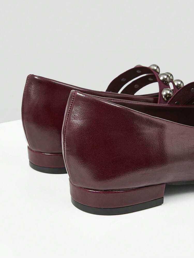 Zapatos de mujer de punta redonda plana, zapatos casuales para otoño, zapatos de primavera para vacaciones de primavera y Pascua
