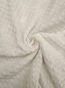 Chiquease Women Textured Fabric Ruched Tie-Waist Flare Sleeve T-Shirt Fall Cloth For Women - Apricot - View 7