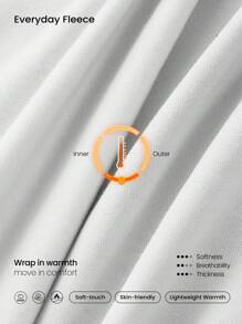 GLOWMODE 日常羊毛超大 V 领图案运动衫日常休闲全冬