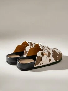 Solecia Giày lười đế bằng tối giản cho nữ, trang phục thường ngày cho ngày lễ năm mới, ngày lễ tình nhân - màu nâu - Xem 3