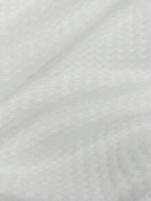 INAWLY Women's Casual Solid Color Front Zipper T-Shirt, Versatile For Autumn - White - View 4