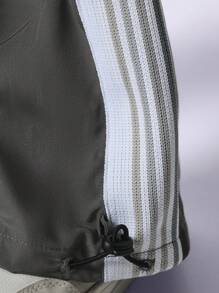 SUMWON Tween Boys Relaxed Loose Fit Parachute Pant met Zijstreep Tape