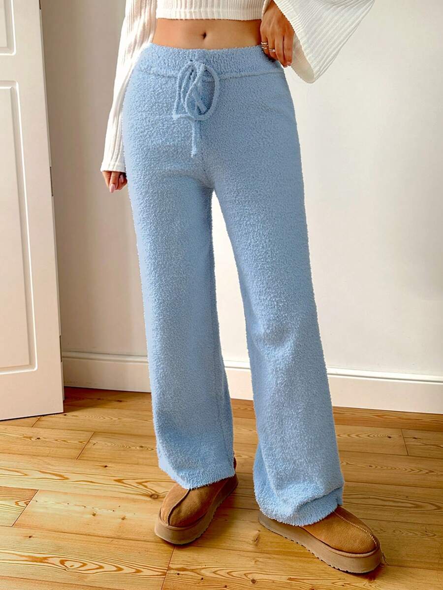 Forever 21 Autumn And Winter New Home Warm And Comfortable Sweater And Trousers - Blue - View 1