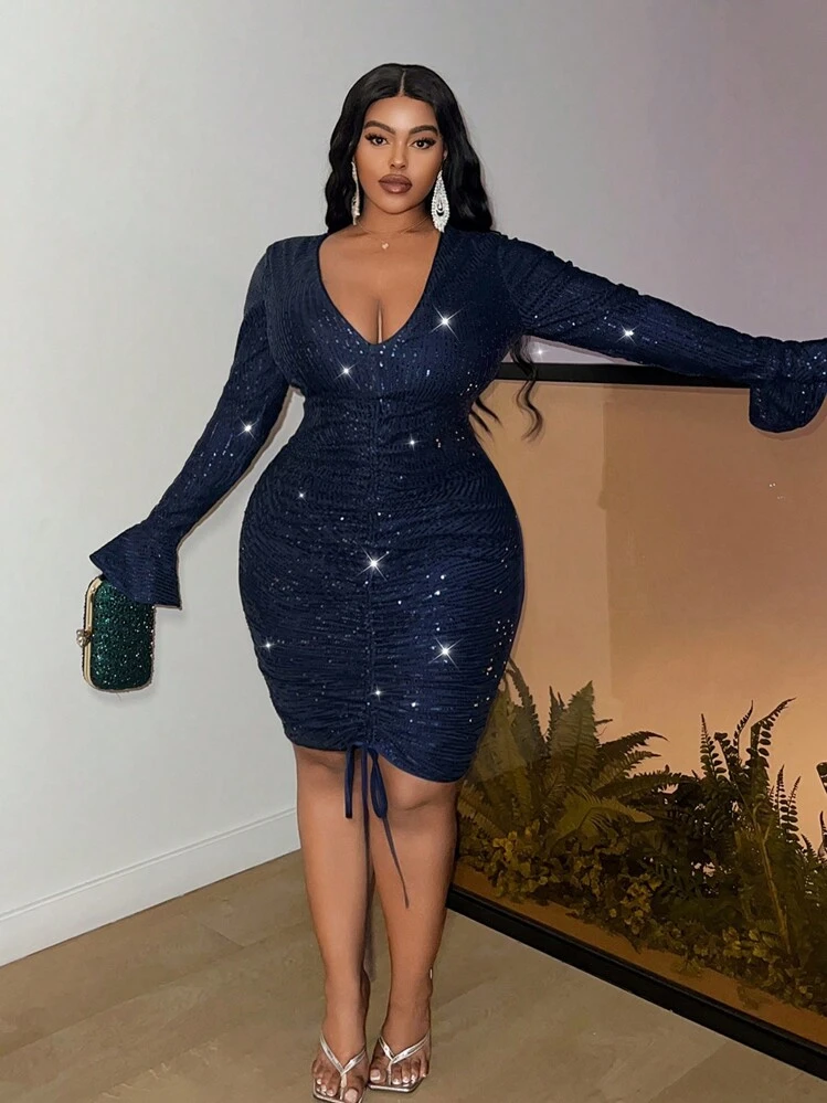 plus size long sleeve dress Pleated Plus-Size Formal with Long Sleeves Blossom Pink / 22 size long sleeve long dance dresses with pleats. RED LONG SLEEVE GEORGETTE DRESS,