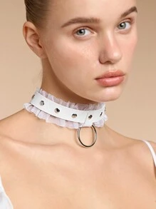 SHEIN BAE Kant & Minimalistische Lichtgewicht Luxe Niche Casual Choker