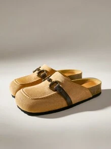 Solecia Mocassini casual da donna con suola piatta, stile minimalista per uso quotidiano, ideali per Natale e Capodanno, autunno e inverno
