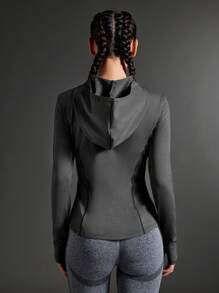 SHEIN Sports Urban Outdoor Wear Comfortable Versatile Sport Casual Elastic Breathable Jacket