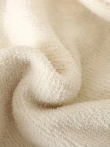 1 件婴儿（男孩）针织连体衣，带有可爱的熊图案，面料柔软温暖，适合休闲穿着，秋冬季