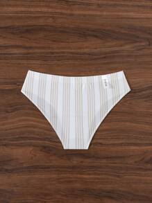 Surfspeed Bañador rayado sencillo para hombre, bóxer de carreras liso casual para vacaciones - Blanco - Ver 2